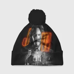 Шапка 3D c помпоном John Wick Chapter 4
