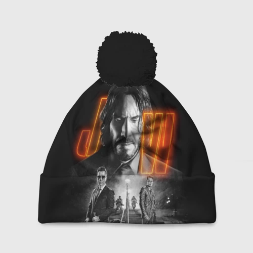 Шапка 3D c помпоном John Wick Chapter 4