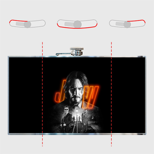 Фляга John Wick Chapter 4 - фото 5