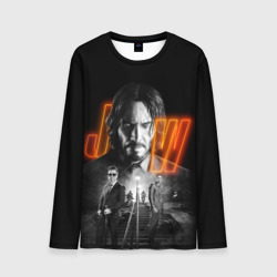 Мужской лонгслив 3D John Wick Chapter 4