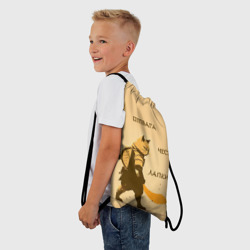Рюкзак-мешок 3D Кот-воин - фото 2