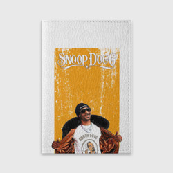 Обложка для паспорта матовая кожа Американский рэппер Snoop Dogg
