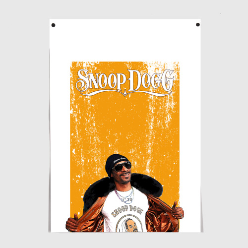 Постер Американский рэппер Snoop Dogg