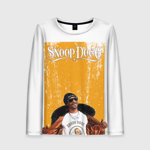 Женский лонгслив 3D Американский рэппер Snoop Dogg, цвет 3D печать