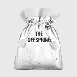 Подарочный 3D мешок The Offspring glitch на светлом фоне: символ сверху