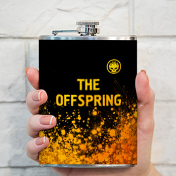 Фляга The Offspring - gold gradient: символ сверху - фото 2