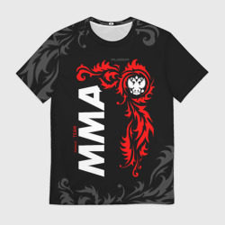 Мужская футболка 3D Сборная России по ММА