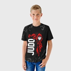 Детская футболка 3D Сборная России по дзюдо - фото 2