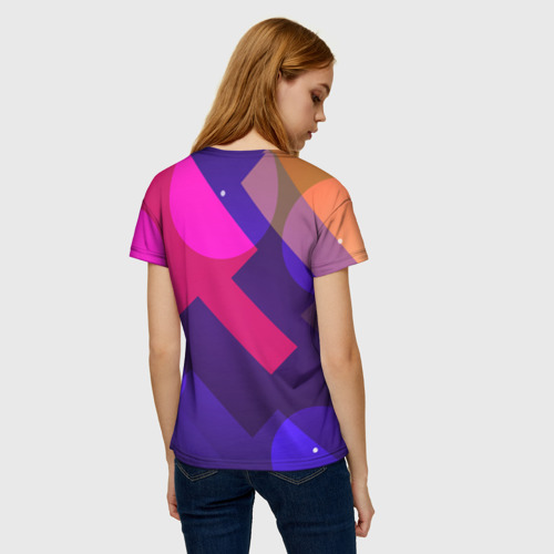 Женская футболка 3D Панк      зомби, цвет 3D печать - фото 4