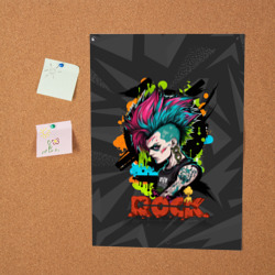 Постер Девушка    панк - фото 2