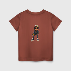 Subway Surfers – Детская футболка хлопок с принтом купить со скидкой в -20%
