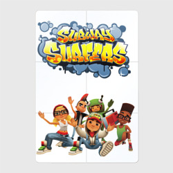 Магнитный плакат 2Х3 Subway Surfers