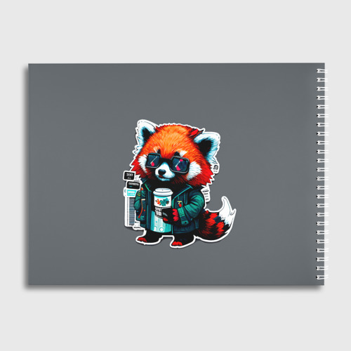 Альбом для рисования Крутая красная панда - фото 2