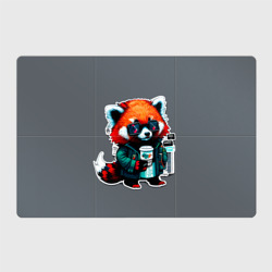 Магнитный плакат 3Х2 Крутая красная панда