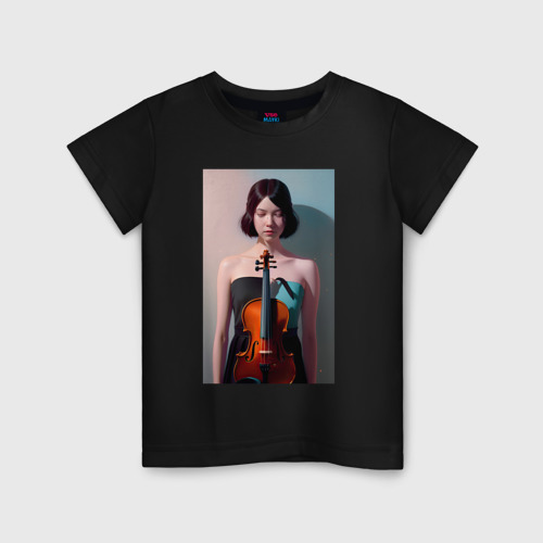 Девушка и скрипка
