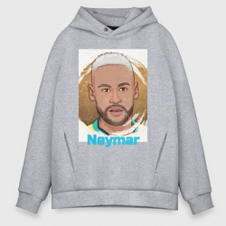 Мужское худи Oversize хлопок Neymar Jr 10