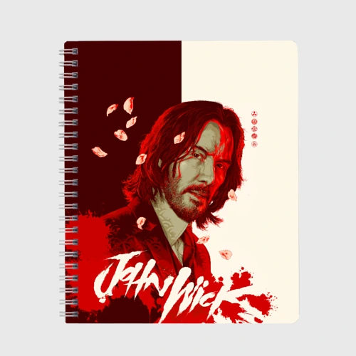 Тетрадь John Wick Sakura petals