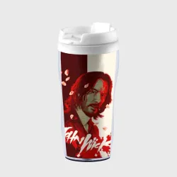 Термокружка-непроливайка John Wick Sakura petals