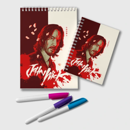 Блокнот John Wick Sakura petals