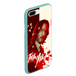 Чехол для iPhone 7Plus/8 Plus матовый John Wick Sakura petals - фото 2