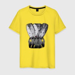 hands and 2 personalities – Мужская футболка хлопок с принтом купить со скидкой в -20%