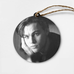 Деревянная игрушка круг Леонардо Ди Каприо фото