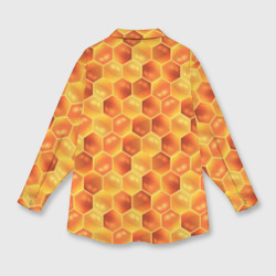 Мужская рубашка oversize 3D Пчелки на мне