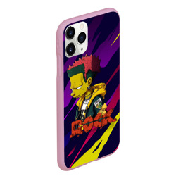 Чехол для iPhone 11 Pro Max матовый Rock Simpsons style - фото 2