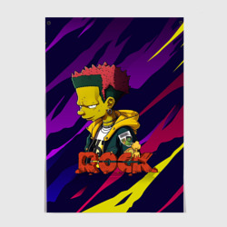 Постер Rock Simpsons style