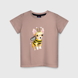 Детская футболка хлопок Пчелка чихуахуа