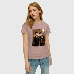 Женская футболка хлопок Сумерки Белла Эдвард Джейкоб - фото 2