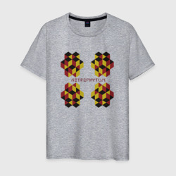 Astro-texture – Мужская футболка хлопок с принтом купить со скидкой в -20%