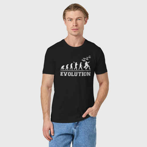 Мужская футболка хлопок JoJo Bizarre evolution, цвет черный - фото 3