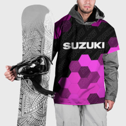 Накидка на куртку 3D Suzuki pro racing: символ сверху