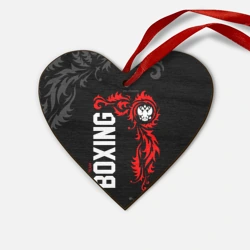 Деревянная игрушка Сердце Сборная России по боксу
