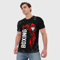 Мужская футболка 3D Сборная России по боксу - фото 2