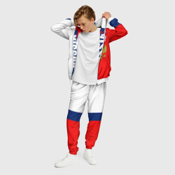 Мужской костюм 3D Russia national team: white blue red - фото 2