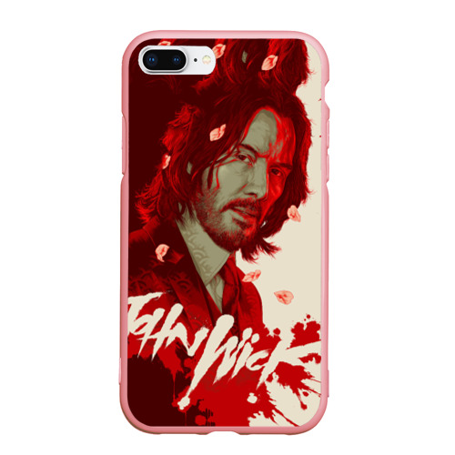 Чехол для iPhone 7Plus/8 Plus матовый John wick osaka, цвет баблгам