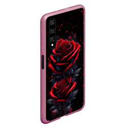 Чехол для Honor 20 Готические розы в космосе - фото 2