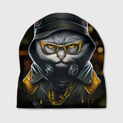 Шапка 3D Rich grey Cat