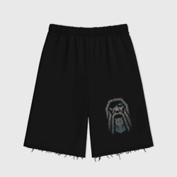 Женские шорты oversize футер хлопок Глаз старца