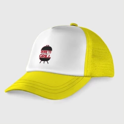 Детская кепка тракер Born to grill