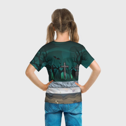 Детская футболка 3D Рок в стиле  Симпсонов, цвет 3D печать - фото 6