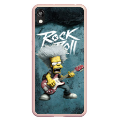 rock n roll style Simpsons – Чехол для Honor 8S с принтом купить