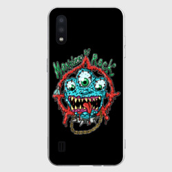 Monsters of rock – Чехол для Samsung A01 с принтом купить