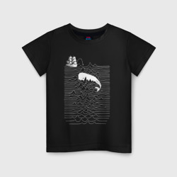 Детская футболка хлопок Joy Division китобой