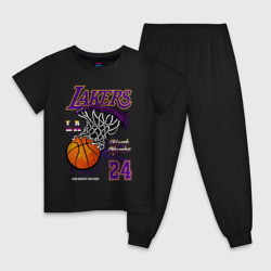 Детская пижама хлопок LA Lakers Kobe