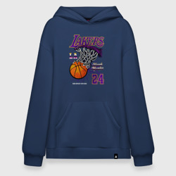 Худи SuperOversize хлопок LA Lakers Kobe