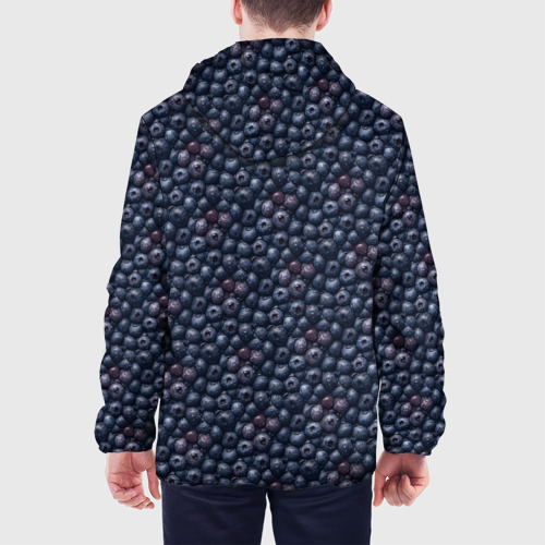 Мужская куртка 3D Сочная текстура из черники, цвет 3D печать - фото 5