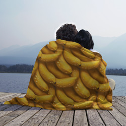 Плед 3D Сочная текстура из бананов - фото 2